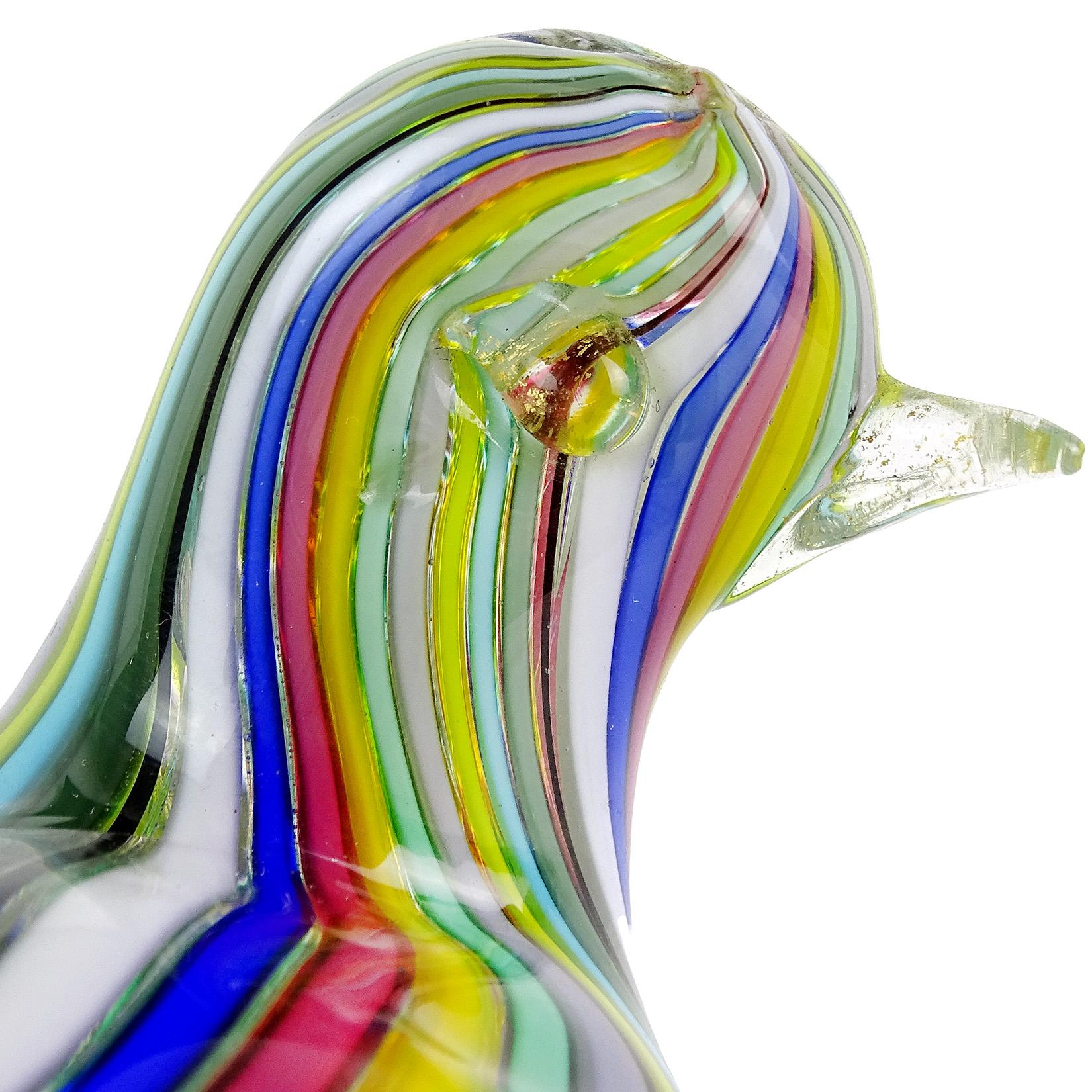 murano bird glass
