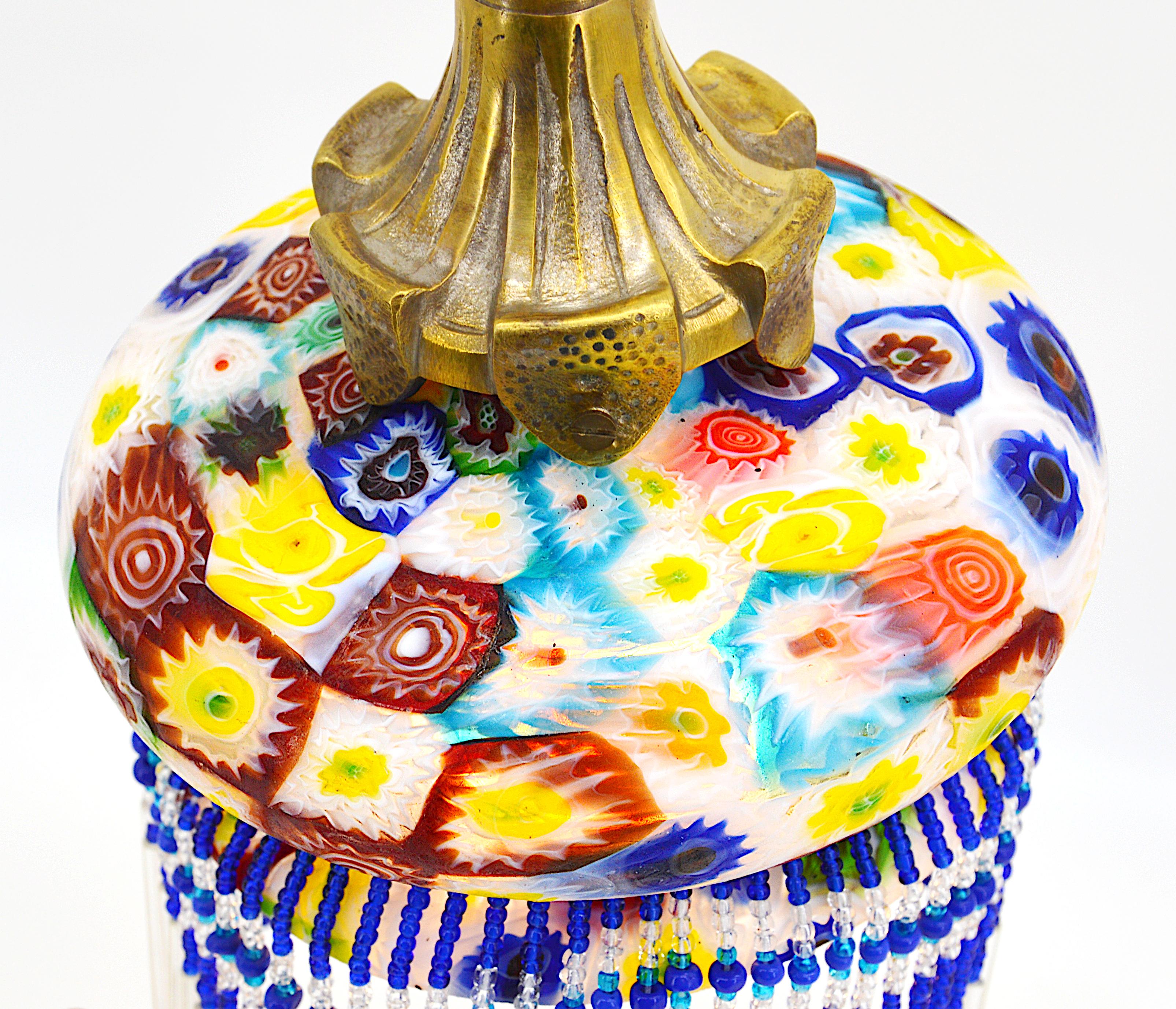 Fratelli Toso Murine Table Lamp, 1900s For Sale 1