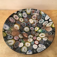 Fratelli Toso “Murrine” Centerpiece Murano Glass, 1955, Italy