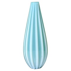 Vaso OPALINO Fratelli Toso, 16.25 "H., Collectional Pina