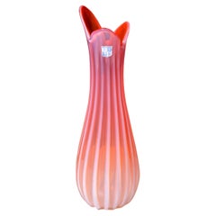 Vaso OPALINO Fratelli Toso, 16 "H., Collectional Pina