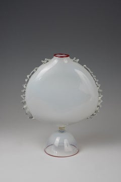 Fratelli Toso, rare footed vase ca. 1940