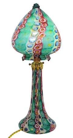 Rare lampe de bureau/lumière de nuit Fratelli TOSO, 1900