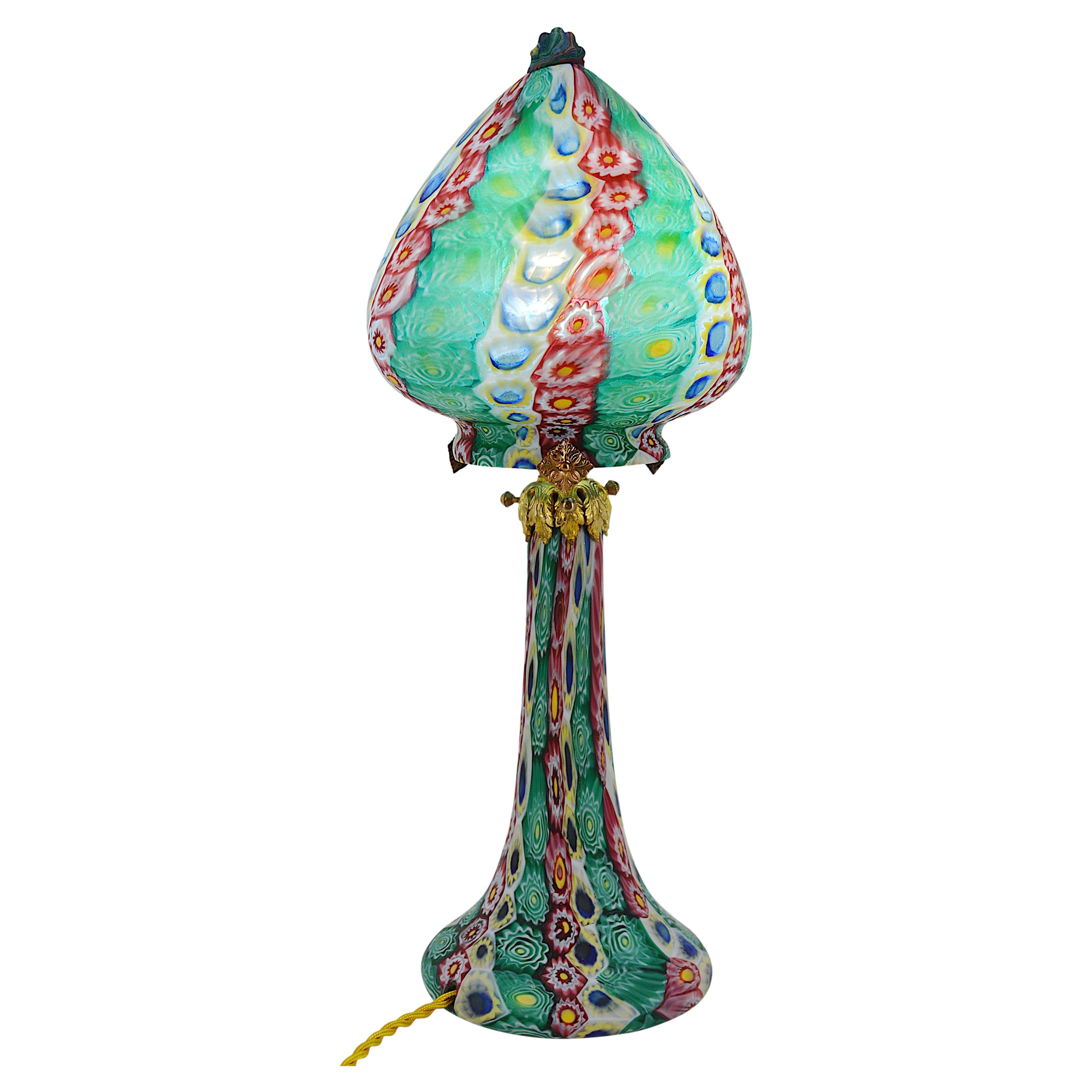 Tischlampe/Nachtleuchte TOSO von Fratelli TOSO, 1900