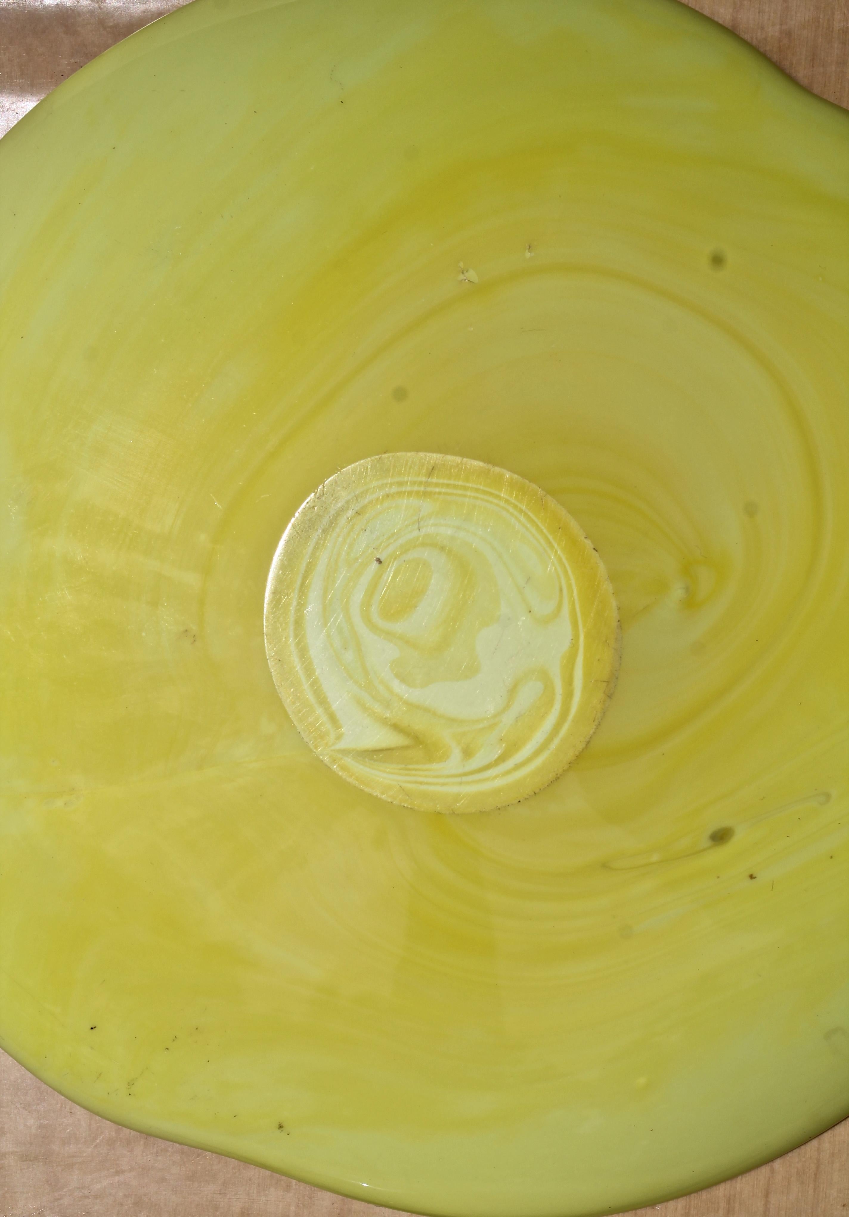 Fratelli Toso Dos platos Vetri de cristal de Murano para pasta en Excelente estado para la venta en Sharon, CT