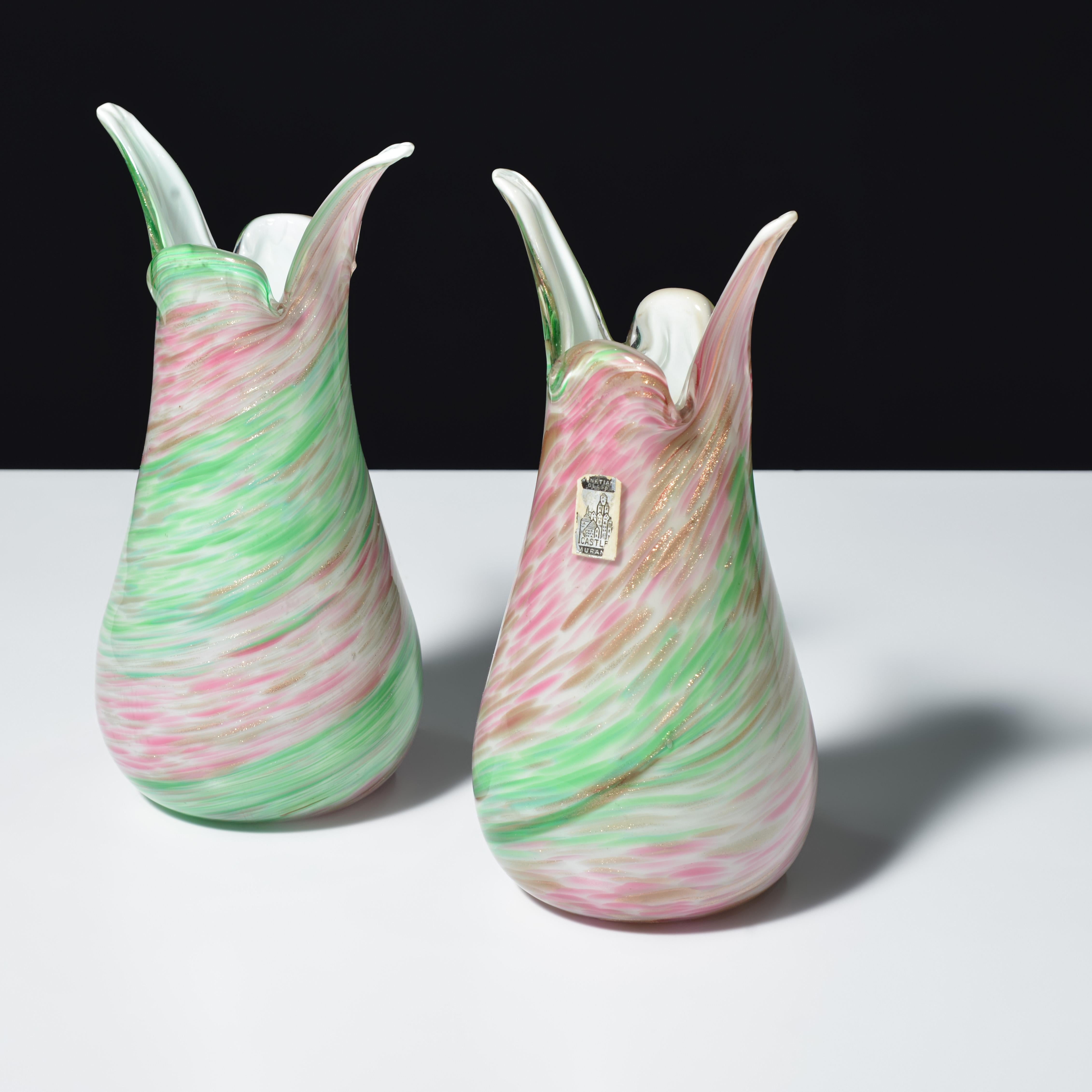 Artist/Designer; Manufacturer: Fratelli Toso (Italy)
Marking(s); notes: labels
Materials: glass
Dimensions (H, W, D): 9.25