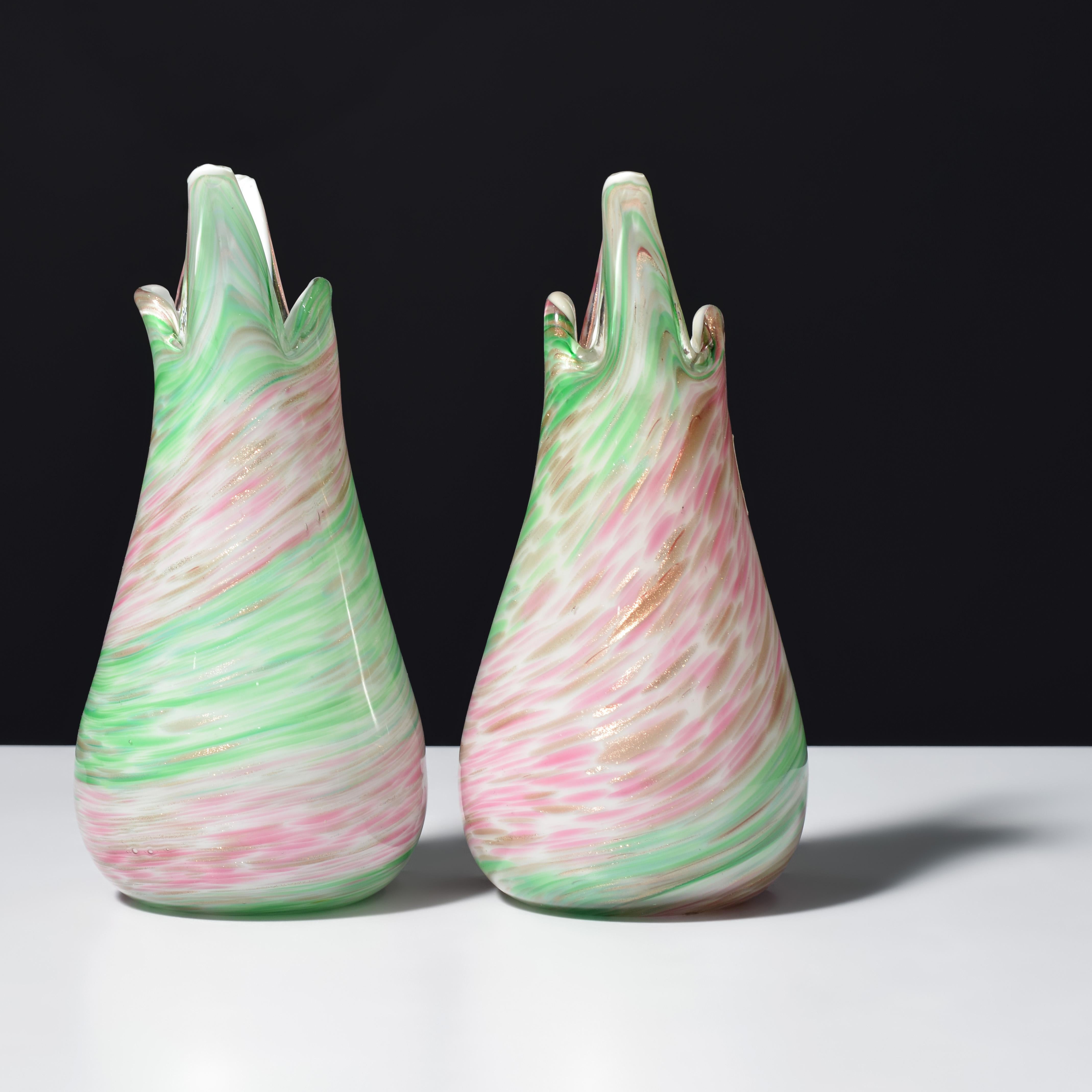 Fratelli Toso Vase, Leslie Pina Collection, Priced Each For Sale 1
