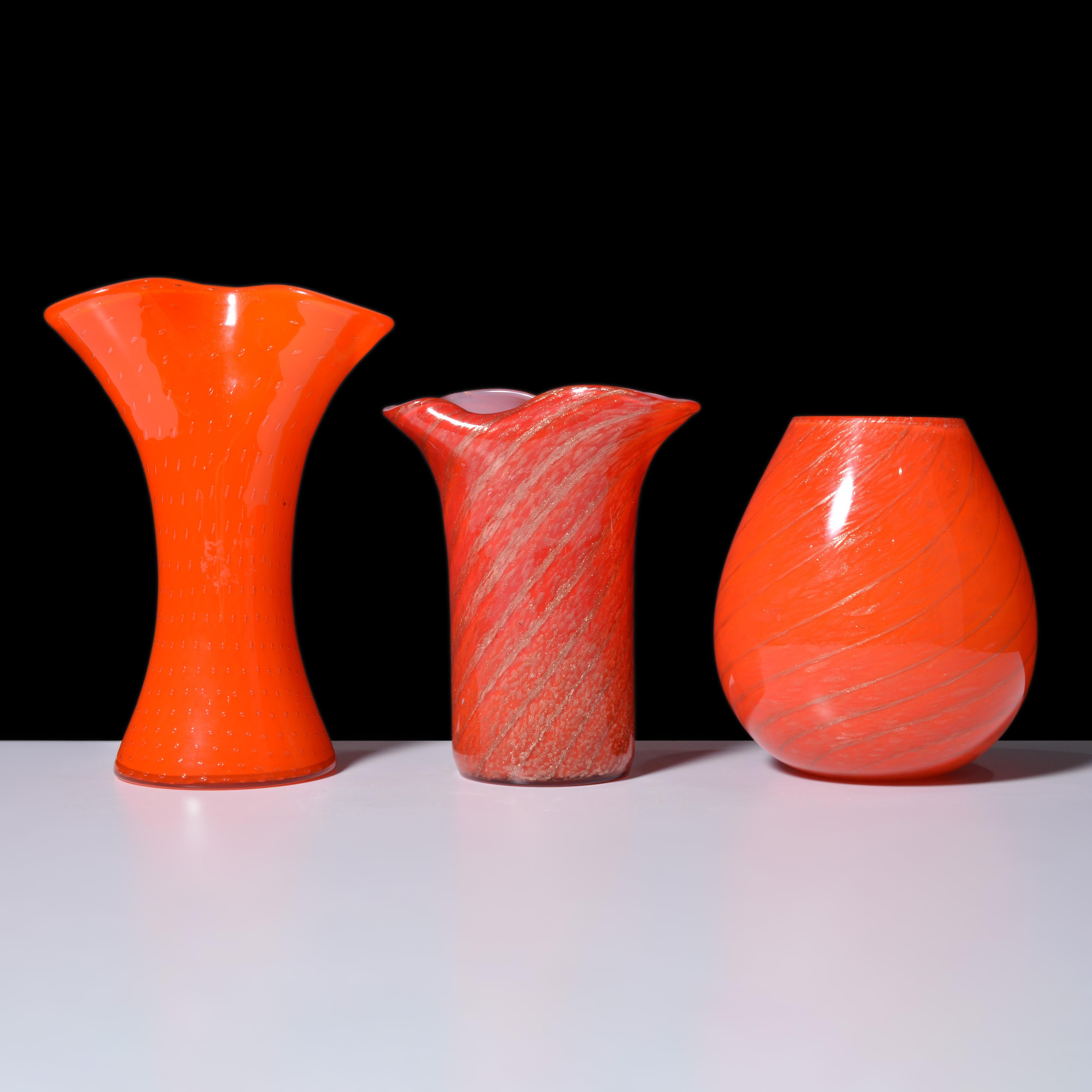 Vetro soffiato Vaso / Vaschetta Fratelli Toso, Collection'S Pina in vendita
