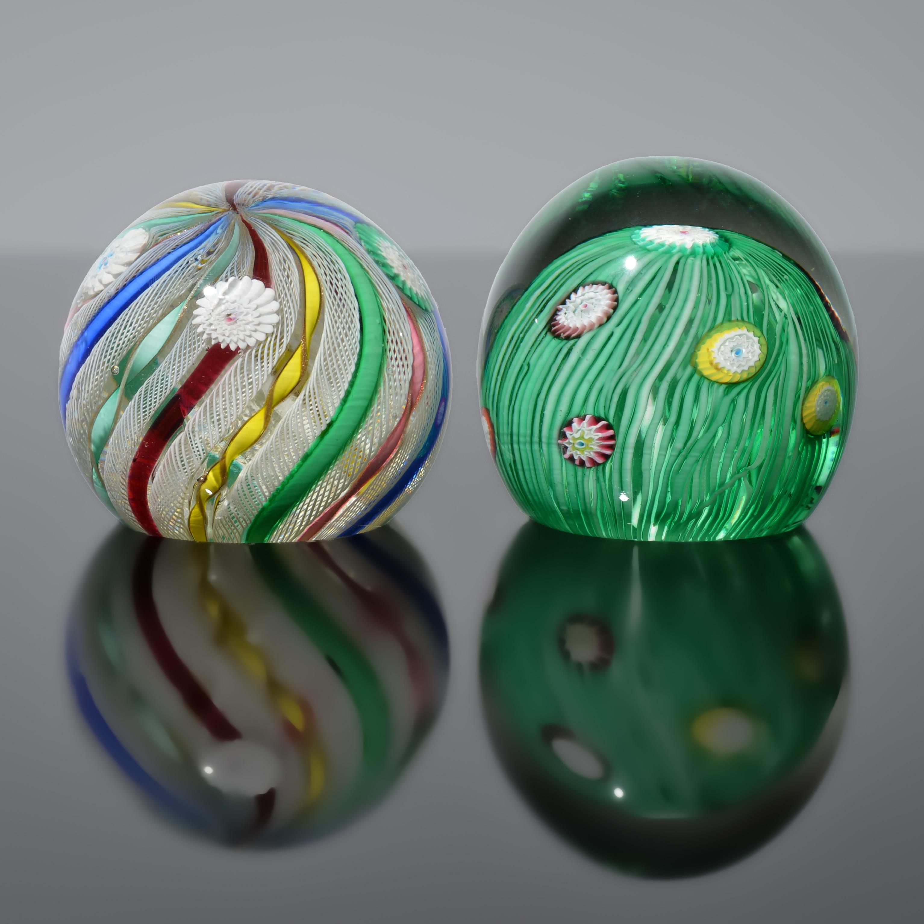 Italian Fratelli Toso ZANFIRICO Paperweights, Leslie Pina Collection For Sale