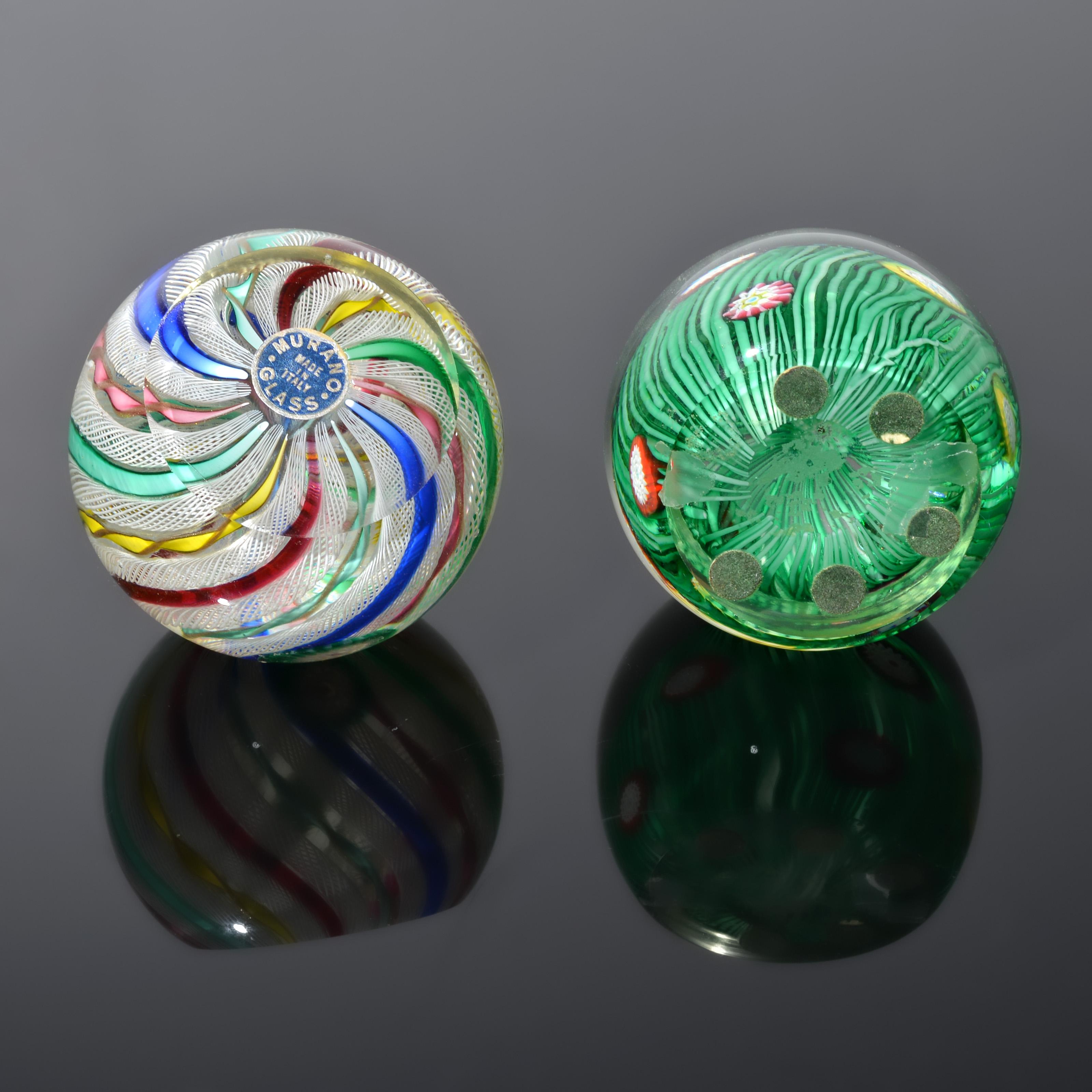 Fratelli Toso ZANFIRICO Paperweights, Leslie Pina Collection In Good Condition For Sale In Lake Worth Beach, FL