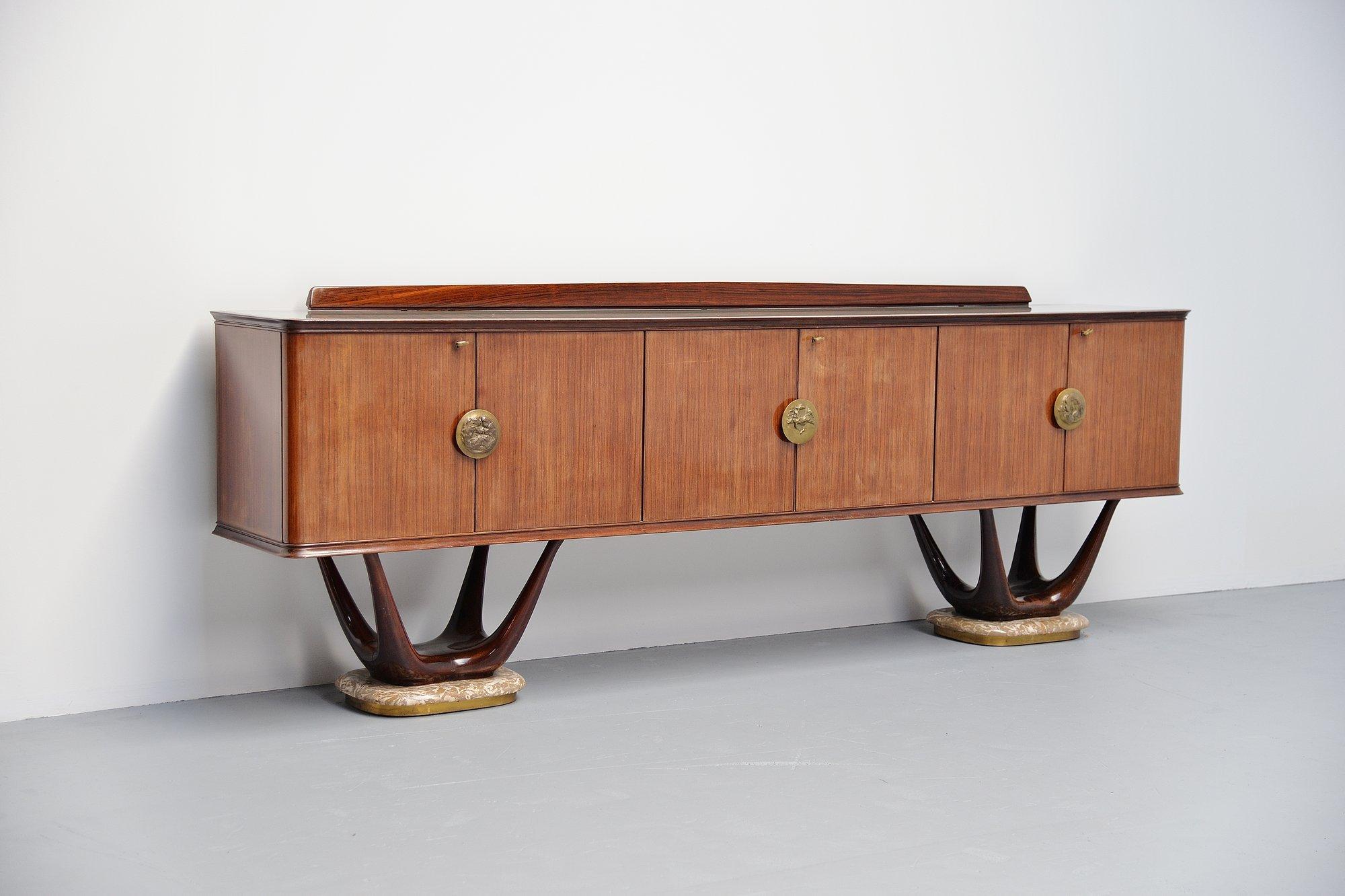 Italian Fratelli Turri Long Sideboard, Italy, 1950