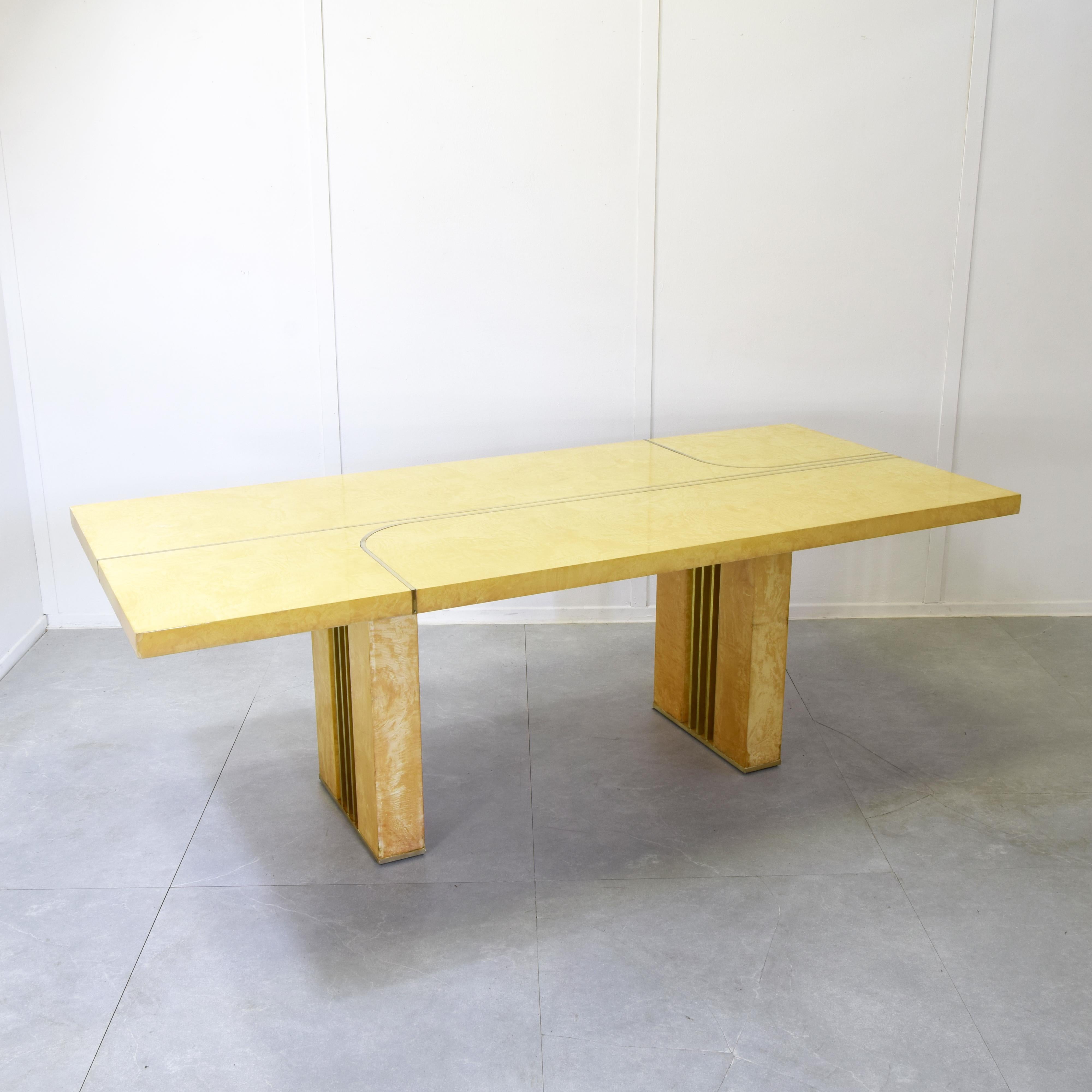 Fratelli Turri Milano briar table 1970s en venta 3