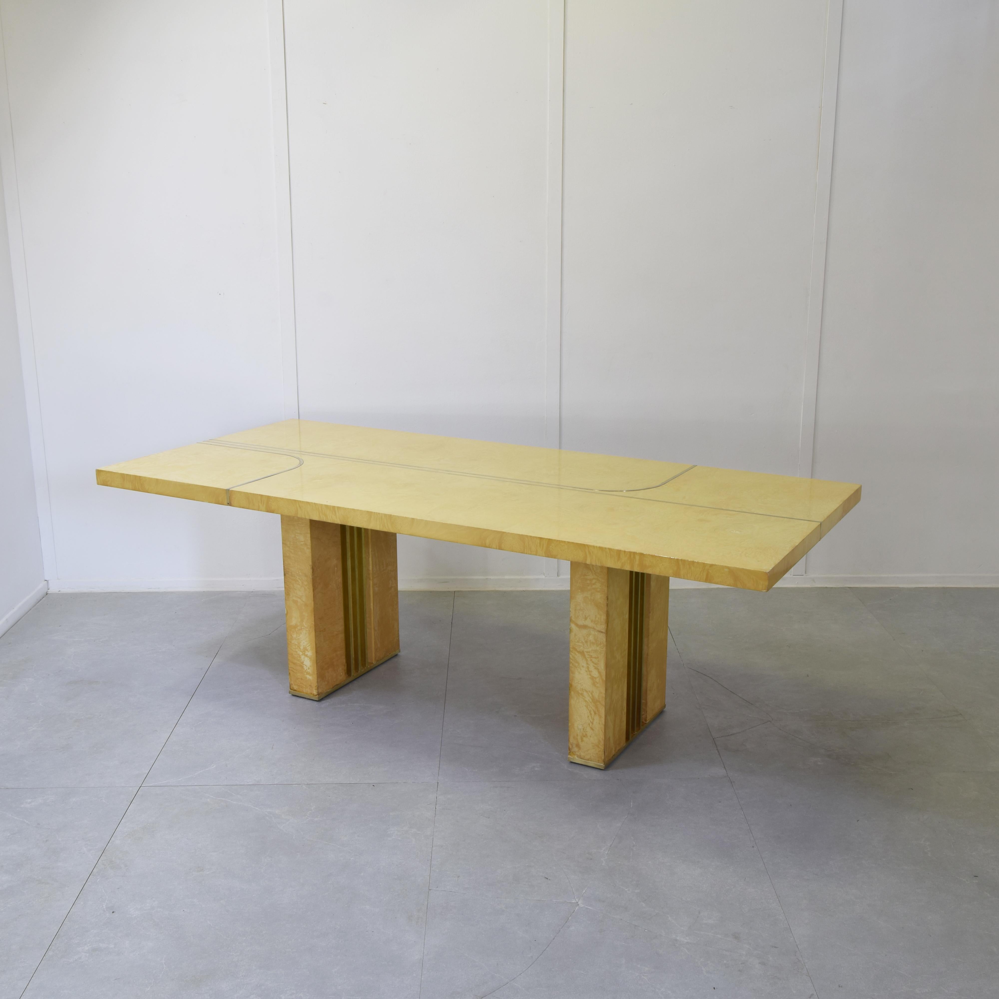Fratelli Turri Milano briar table 1970s Italian en venta