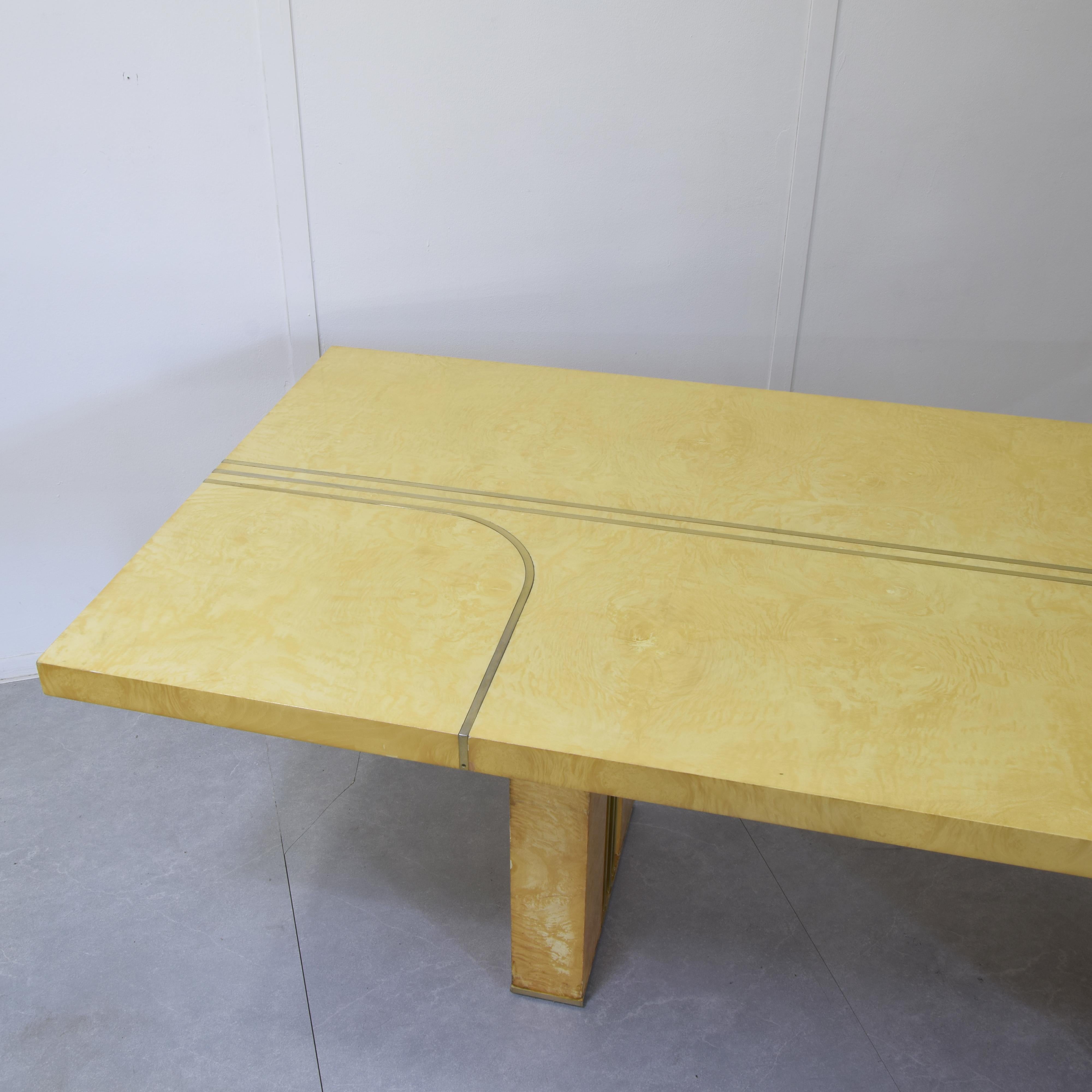 Fratelli Turri Milano briar table 1970s en venta 1