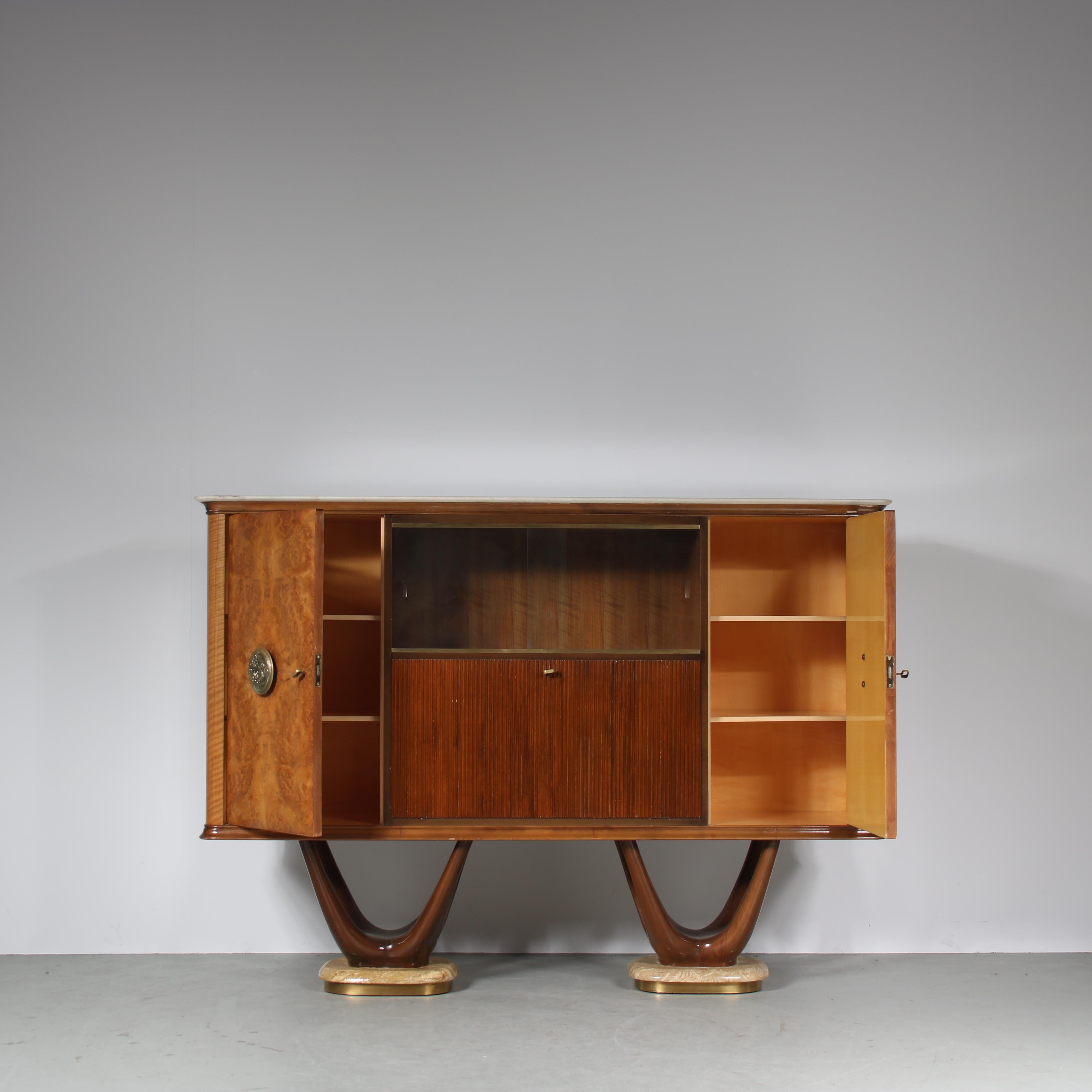 Mid-20th Century Fratelli Turri Sideboard from Italy, 1950 For Sale