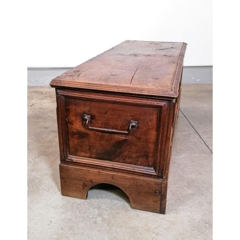 Fratered Chest, Unique Walnut Planks, 1800 5