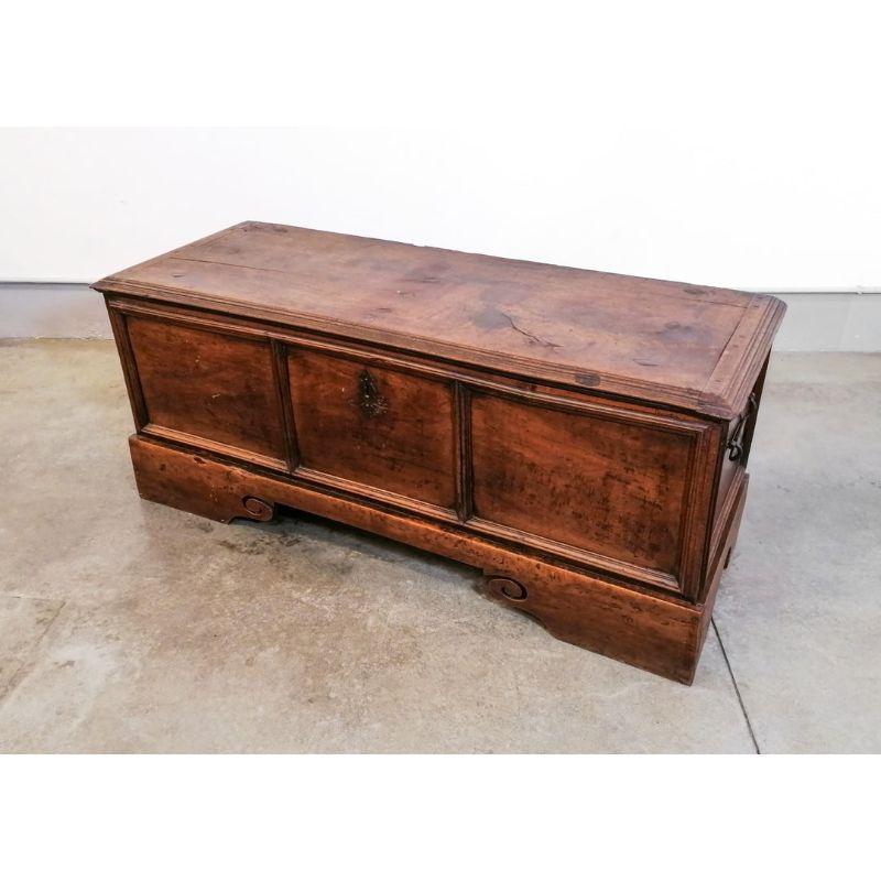 Fratered Chest, Unique Walnut Planks, 1800 1