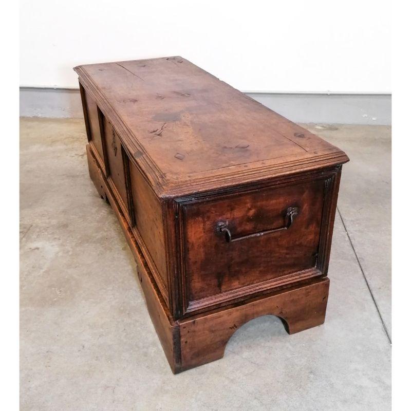 Fratered Chest, Unique Walnut Planks, 1800 3