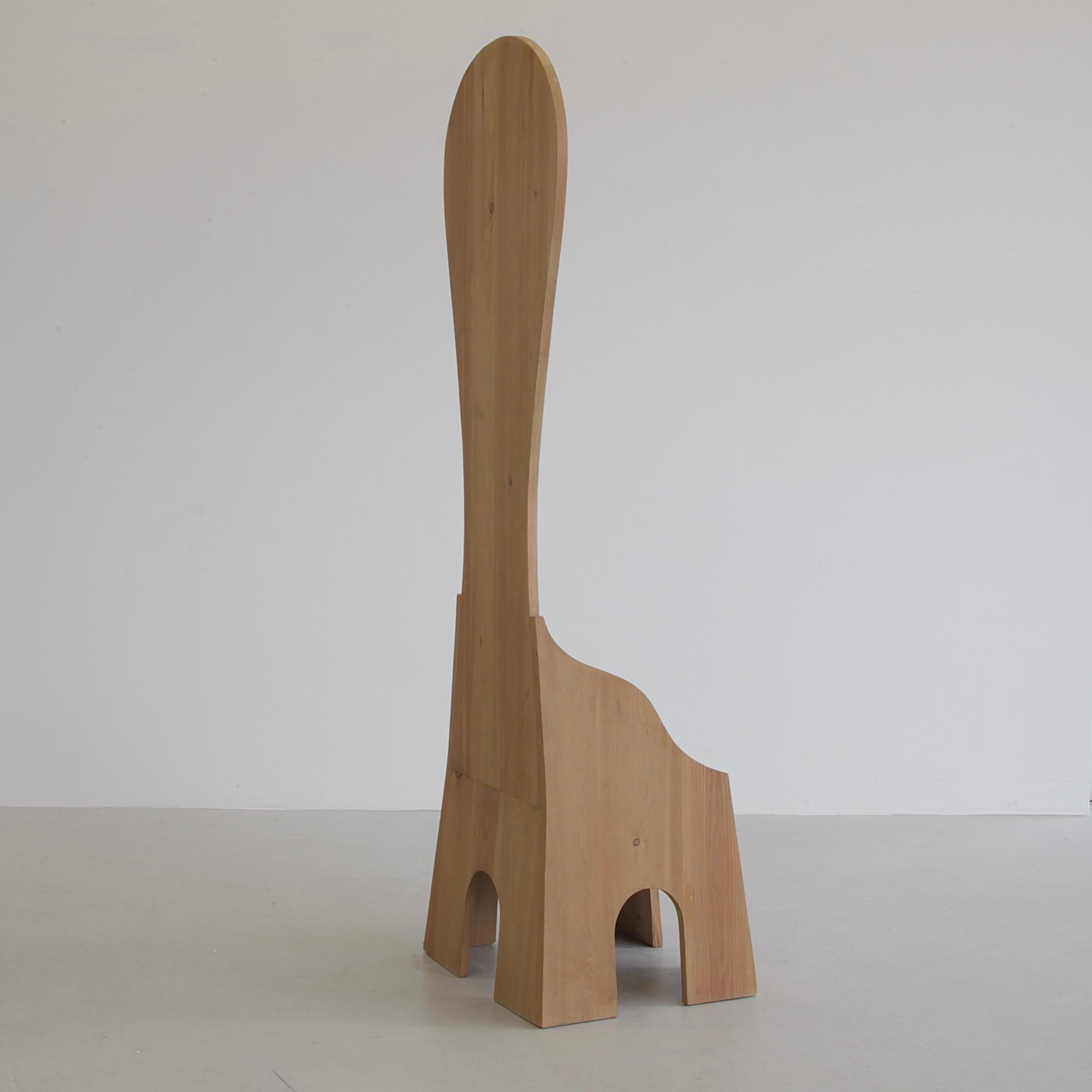 'Fratina' Chairs by Mario CEROLI, 1972 SIGNED In Good Condition In Berlin, Berlin