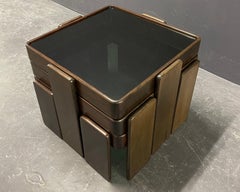 Tavoli impilabili Frattini per Cassina