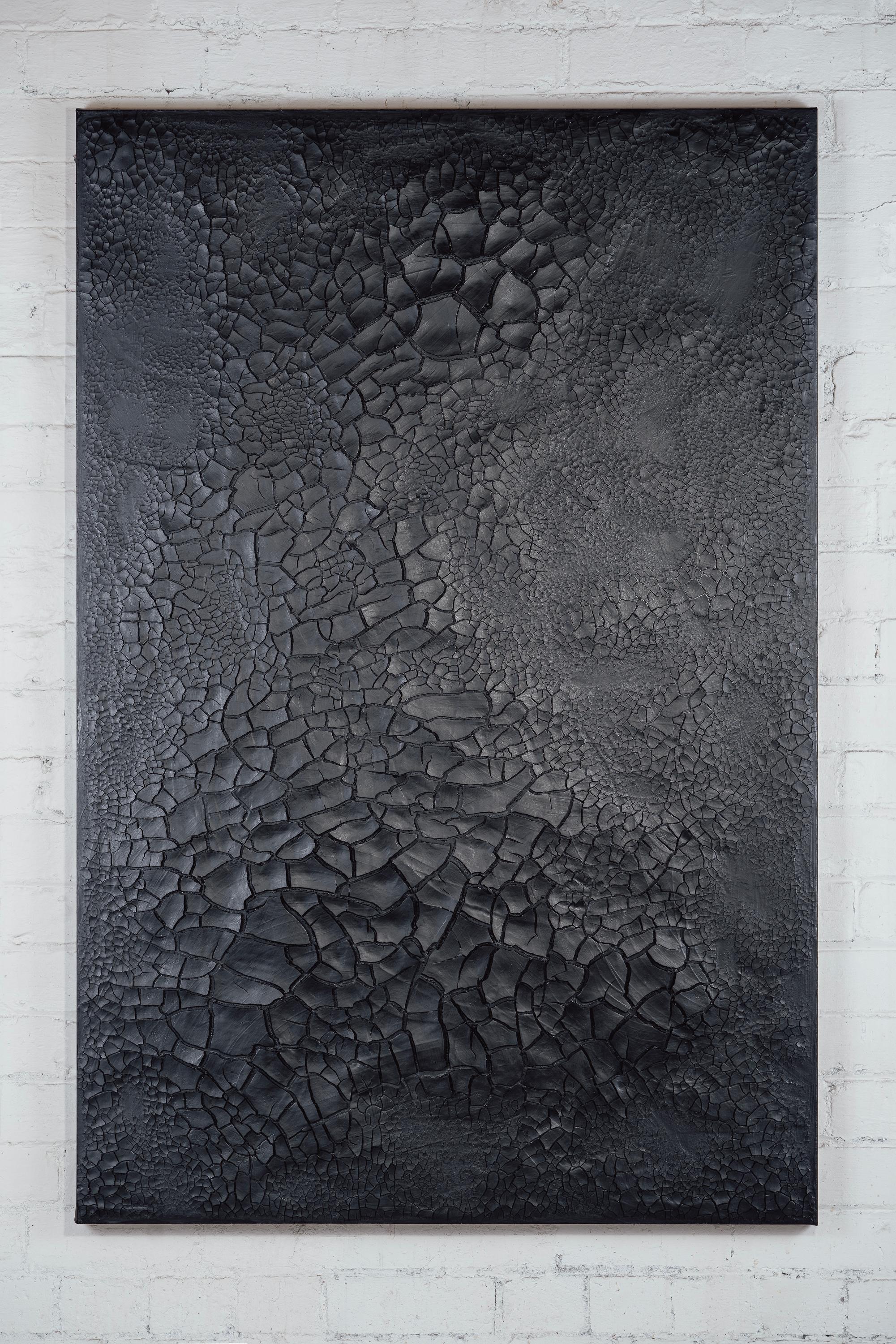 Fratturato Buio Painting Wall Sculpture by Kris Lamba Studio In New Condition For Sale In Geneve, CH