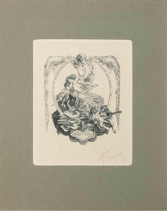 Bayros-Mappe III - Héliogravu by Fraz von Bayros - 1913