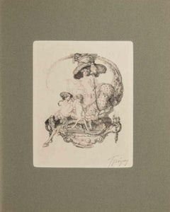 Bayros-Mappe III - Héliogravure by Fraz von Bayros - 1913