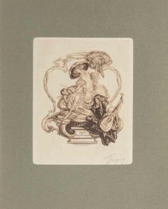 Bayros-Mappe III - Héliogravure by Fraz von Bayros - 1913