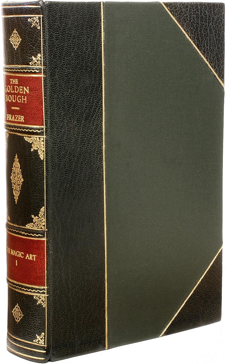 AUTHOR: FRAZER, James George. 

TITLE: The Golden Bough: A Study in Magic and Religion.

PUBLISHER: London: Macmillan & Co., Ltd., 1911-15.

DESCRIPTION: THIRD EDITION REVISED AND ENLARGED. 13 vols., complete, 8-7/8