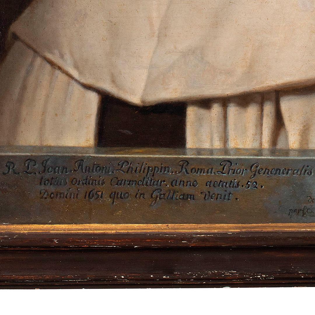 19. Jahrhundert von Comte d'Houdetot, Porträt von GiovanniAntonioFilippini, Öl/Leinwand im Angebot 2