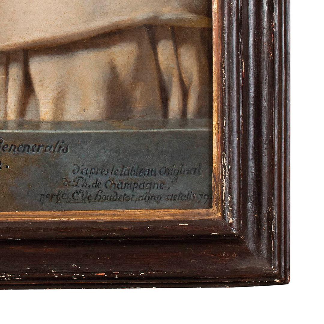 19. Jahrhundert von Comte d'Houdetot, Porträt von GiovanniAntonioFilippini, Öl/Leinwand im Angebot 3