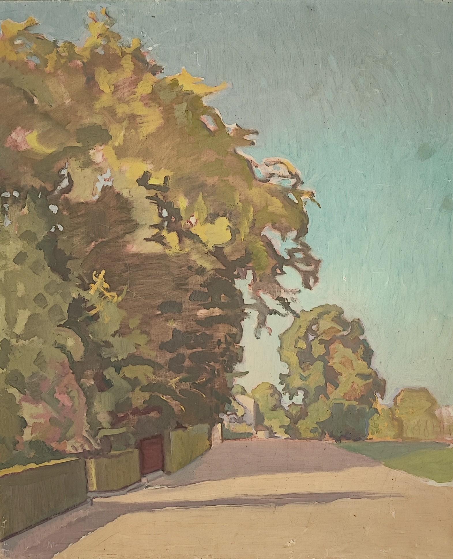 Landscape Painting de Frédéric Goerg - Paisaje