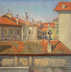 Vintage Rooftop view