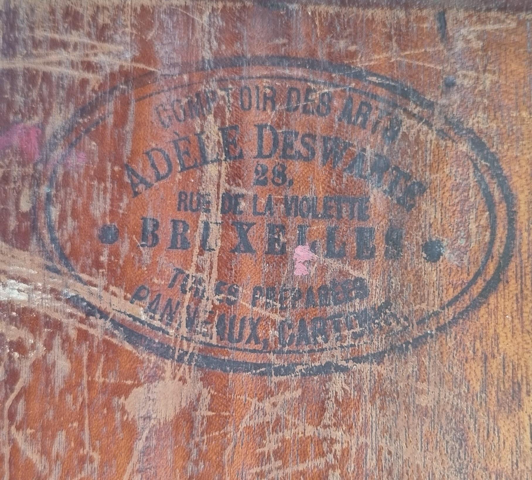 RINGEL peinture belge École réaliste Atelier peintre 19e en vente 4