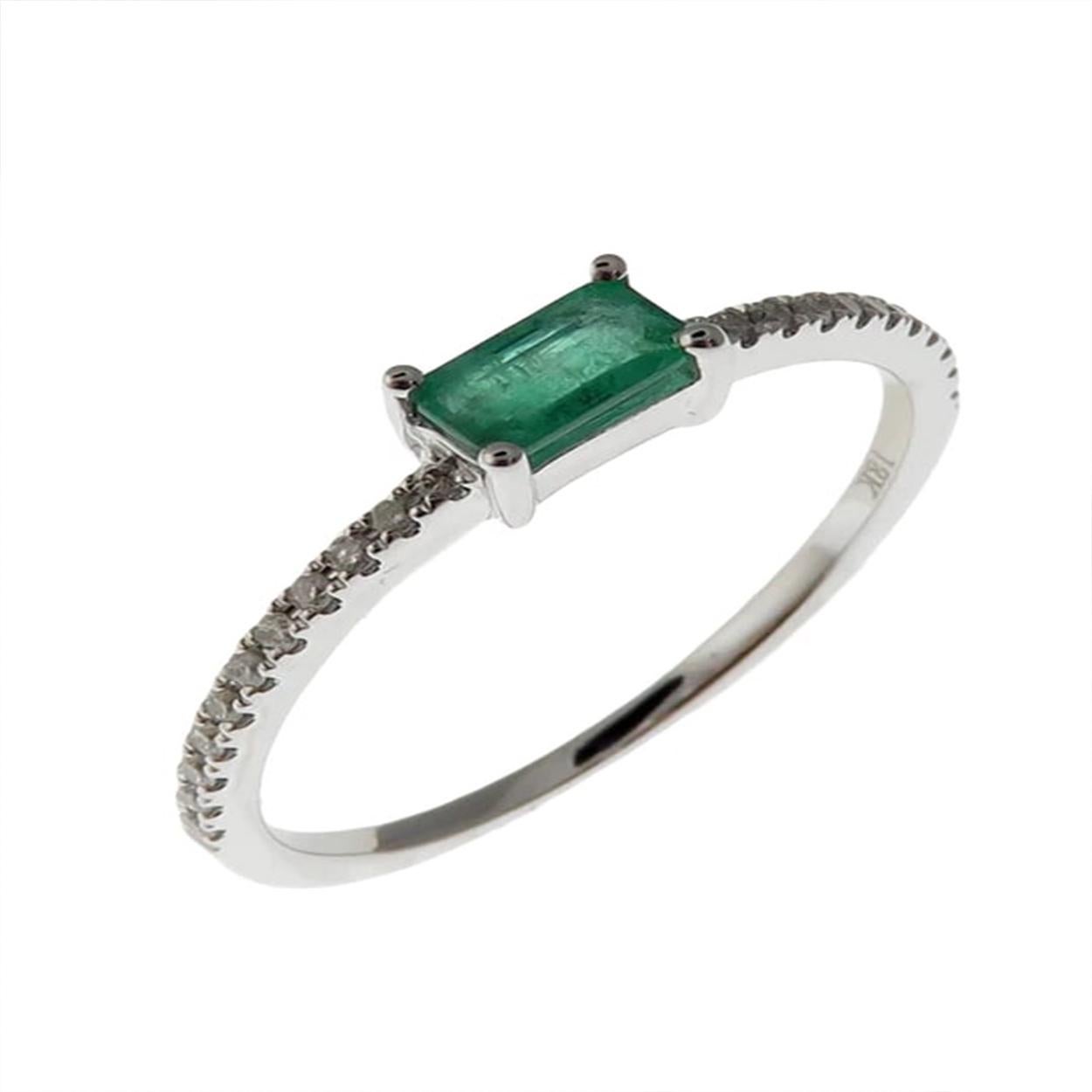 For Sale:  Frea Baguette-1 Diamond Ring 4
