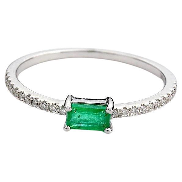 For Sale:  Frea Baguette-1 Diamond Ring