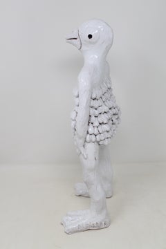 Freaklab Big Humans Made Entirely by Hand in Ceramic, Man-Woman Bird