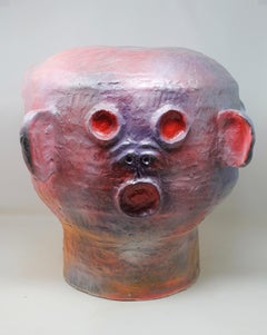 Freaklab Head  Made Entirely by Hand in Ceramic, ' Molti Volti '