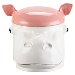 Petite commode Hippo de Freaklab fabrique entirement  la main en cramique