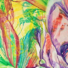 'Ocean Flowers', San Francisco Symphony, Large Vibrant California Abstract