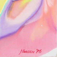 'Organic Abstract', Large oil by San Francisco artist, Bay Area Abstraction