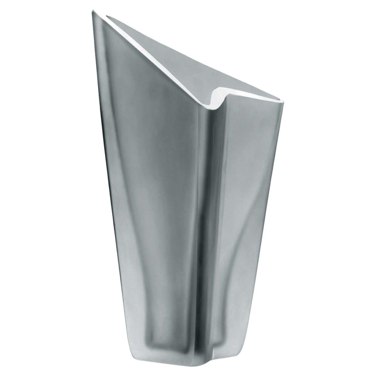 Freccia Grey Large Vase by Alessandro Mendini