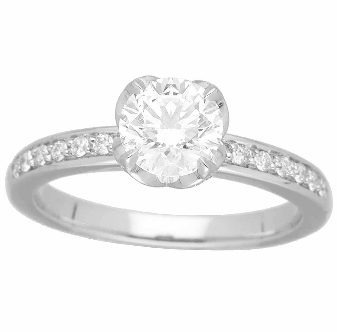■Item No.: 21020110
■Brand: FRED
■Name: Delphine Engagement Ring
■Model Number: -
■Material: Diamond (0.73ct E-VS2-VG),
Side diamonds, PT950 Platinum
■Weight: Approximately 4.3g (Approx)
■Ring Size: Approximately EU：47/USA：4（Approx)
■Width: