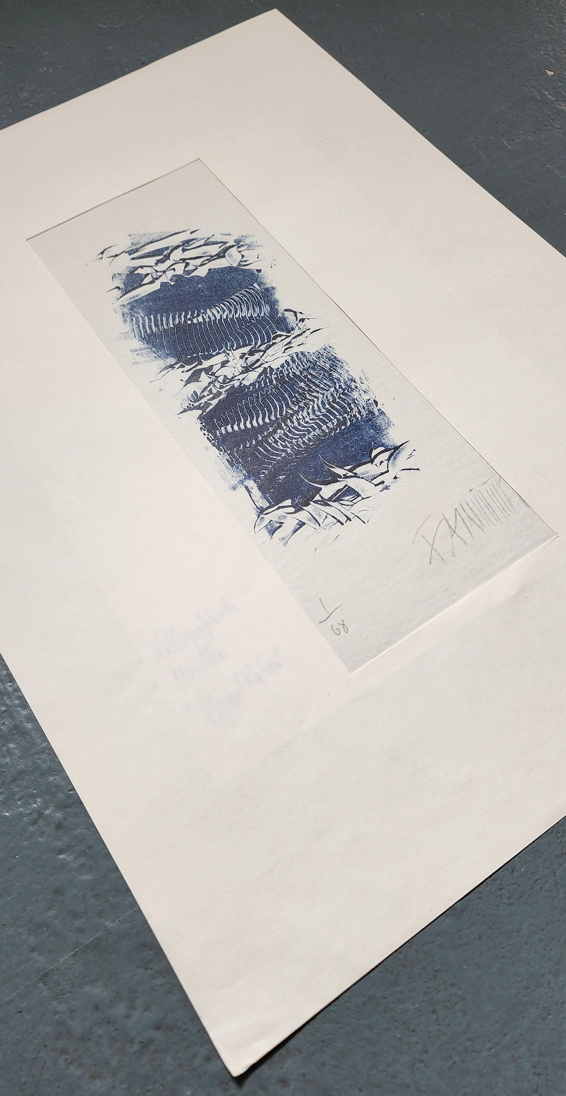 Fred Alfred Theophil Fathwinter
Untitled Abstract Composition
Monotype (mounted)
Year: 1968
Signed, dated and titled by hand
Size: 10.8×3.7in on 16.9×12.0in 
COA provided
Ref.: 924802-1186

Fathwinter, artist name for Franz Alfred Theophil Winter
