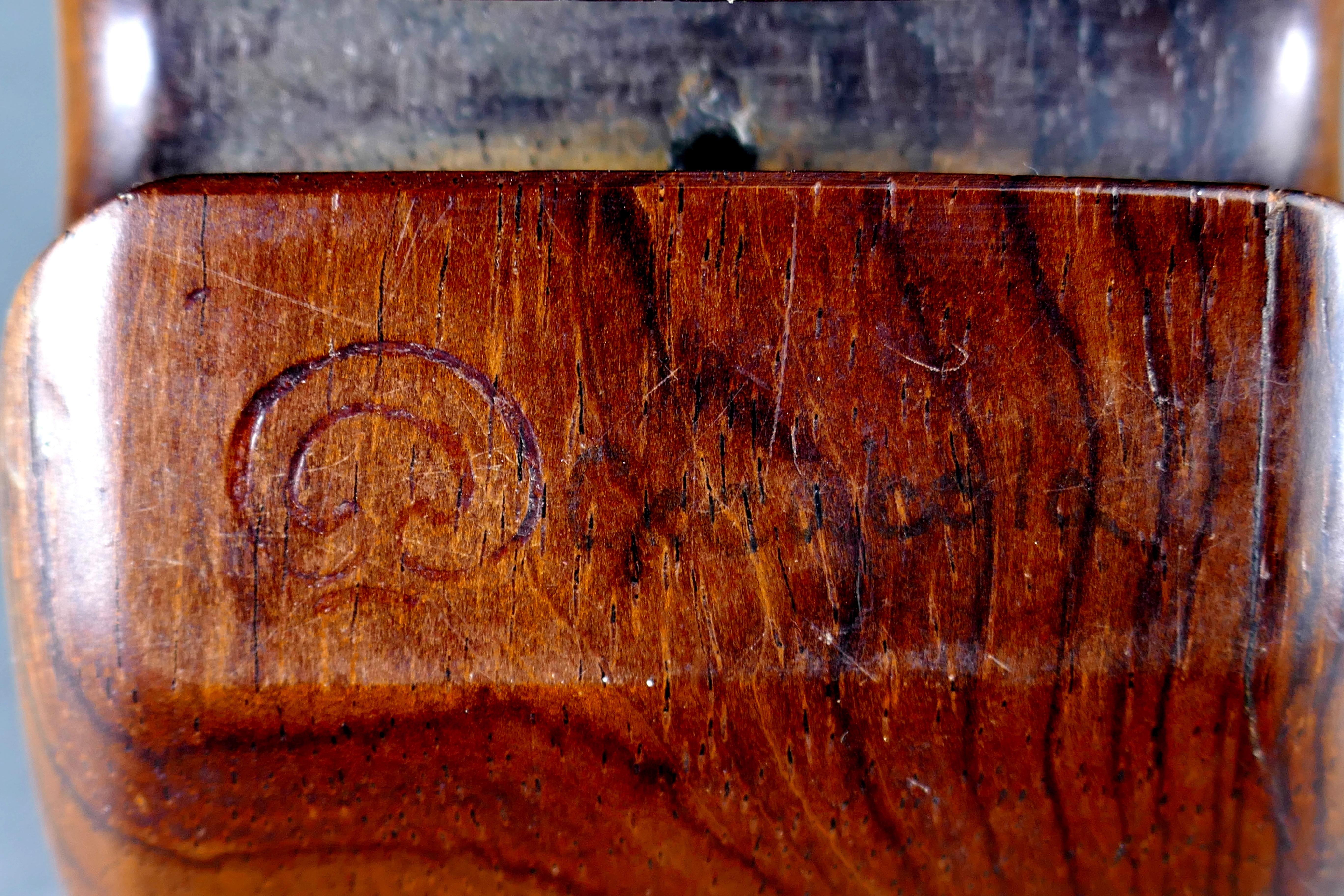 Fred And Marilyn Buss Cazadero California Cocobolo Corazón Madera Seta Caja de Almacenamiento en venta 2