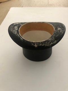 Fred Astaire Black Top Hat Cast Iron Champagne Bucket