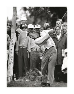 Vintage Arnold Palmer Taking a Swing