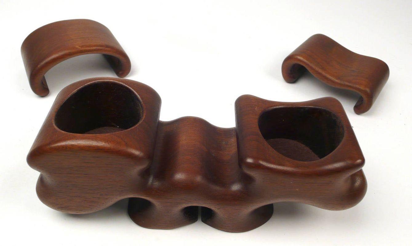 20th Century Fred Buss Black Walnut Puzzle Box