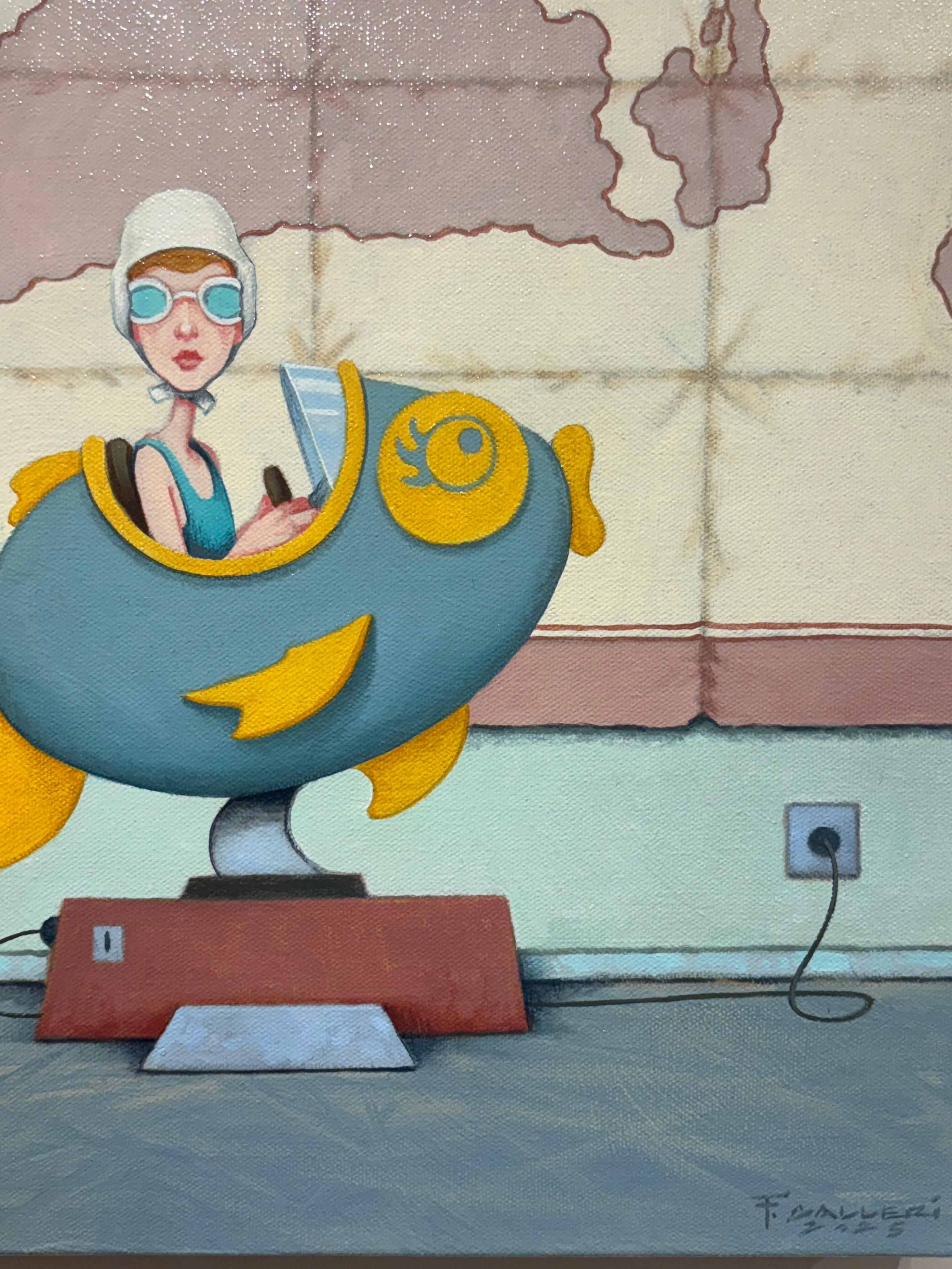 Fred Calleri est né dans le Maryland et s'est lentement déplacé vers l'ouest jusqu'à son domicile actuel à Santa Barbara, en Californie. Sur sa lancée, il obtient un diplôme d'illustration et de design graphique au Maryland Institute College of Art