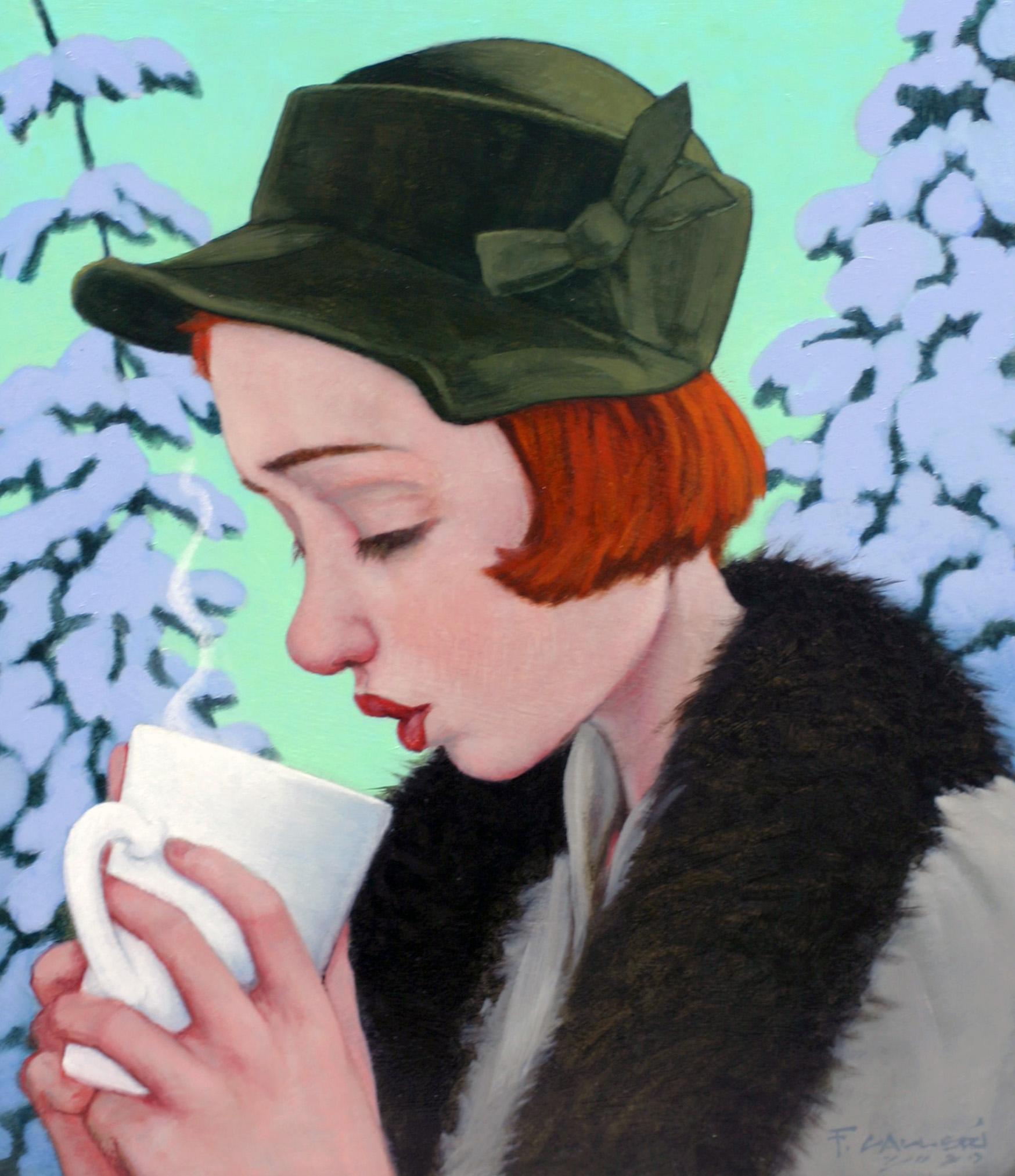 Fred Calleri Figurative Painting - Warm and Cool